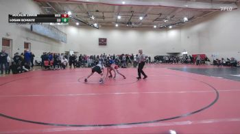 126 lbs Champ. Round 3 - Logan Schultz, Elder vs Rocklin Zinkin, Buchanan