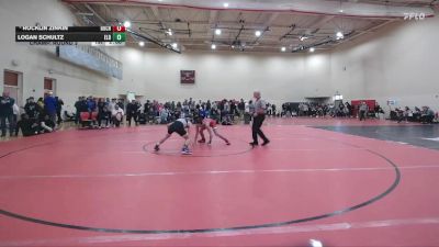 126 lbs Champ. Round 3 - Logan Schultz, Elder vs Rocklin Zinkin, Buchanan