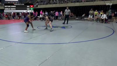 148 lbs Consi-qtrs - Key'Ari Jones, Berlin vs Amelia Smith, York