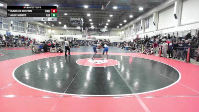 165 lbs Consi Of 8 #1 - Marcus Brown, Newington vs Alec Mertz, Fairfield Ludlowe