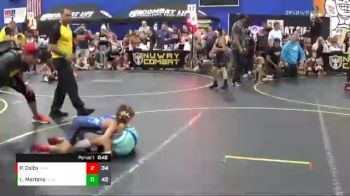 64 lbs Round 6 (8 Team) - Logan Martens, Lead Miners vs Parker Colby, Untouchables White