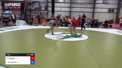 70 kg Consi Of 32 #2 - Cale Roggie, George Mason University vs Brady Hankin, Northern Colorado Wrestling Club