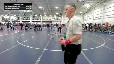 72 lbs Round Of 32 - Bryson Fernandes, Burrillville Lightning vs Emmett Hollister, Southside WC