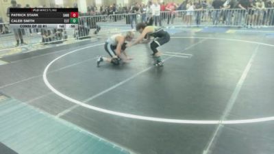 126 lbs Consi Of 32 #1 - Patrick Stark, Sanderson Wrestling Academy vs Caleb Smith, Elite Force WC