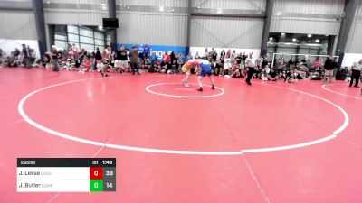 285 lbs Quarterfinal - Justin Lekse, Quest School Of Wrestling vs Jordan Butler, Compound/RPW