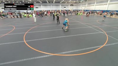 150 lbs Cons. Round 4 - Kaden Tindall, Brighton vs Dominic Way, Unattached