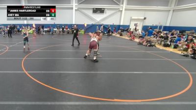 285 lbs Champ. Round 1 - Joey Ma, Unattached vs James Hartleroad, Unattached