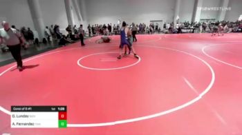 195 lbs Consi Of 8 #1 - Daniel Lunday, Basic Wrestling vs Andrew Fernandez, Fight Syndicate