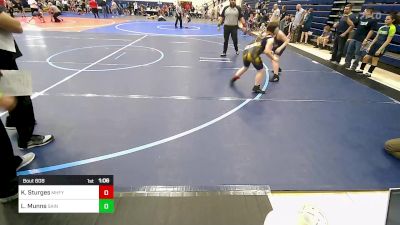 115 lbs Quarterfinal - KaraLynn Sturges, Mountain Home Flyers vs Levi Munns, Saints Wrestling Club