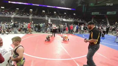 87 lbs Rr Rnd 1 - Liam Dahl, Baker WC vs Aiden Garcia, Bear Creek Jr. WC