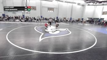 141 lbs Quarterfinal - Kaden Casey, Shippensburg vs Ryan Mansueto, Eastern