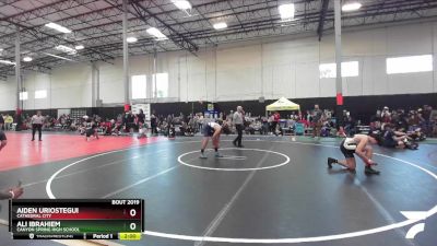 138 lbs Round 1 - Ali Ibrahiem, Canyon Spring High School vs Aiden Uriostegui, Cathedral City