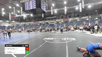 150 lbs Consi Of 16 #2 - Enzo Hernandez, Jefferson WC vs Lincoln Treffer, Adams Central