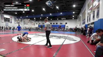 150 Boys Cons. Round 3 - Joseph Zaky, Vista vs Brandon Kamali, Eastlake
