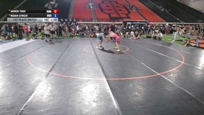 132 lbs 1st Place Match - Jaden Thai, Hawaii vs Noah Lynch, South Carolina