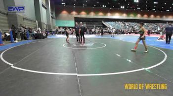 84 lbs Consolation - Quentin Walls, Bay Area Dragons vs Eli Sandoval, Gold Rush Wrestling Academy