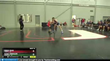 100 lbs Round 3 (8 Team) - Mikey Ruiz, Texas A vs Hank Kriegler, Nebraska