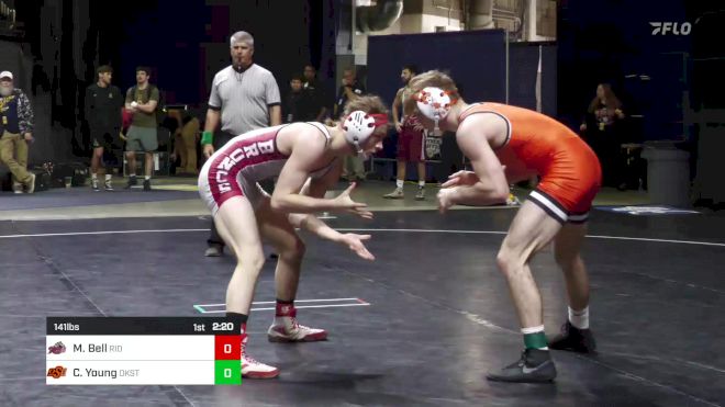141 lbs Consi Of 4 - McKenzie Bell, Rider vs Carter Young, Oklahoma State