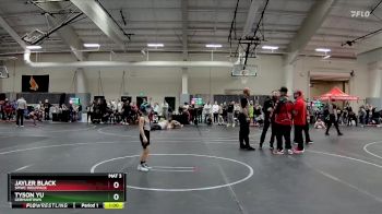 55 lbs Cons. Round 4 - Jayler Black, SMWC Wolfpack vs Tyson Yu, Germantown