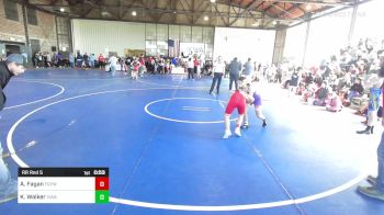 110 lbs Rr Rnd 5 - Austin Fagan, Fort Gibson Youth Wrestling vs Kilyn Walker, Vian Wrestling Club