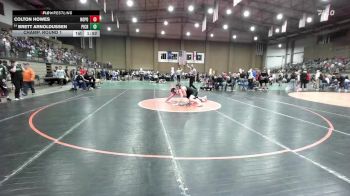 165 lbs Champ. Round 1 - Colton Howes, North Point vs Brett Arnoldussen, Pine Creek