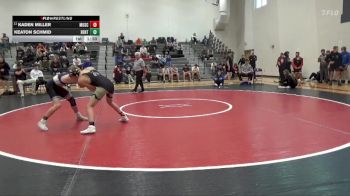 144 lbs Cons. Round 1 - Keaton Schmid, Benton Community vs Kaden Miller, Muscatine