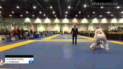 DOUGLAS AFONSO D'ANNA vs JOSEPH THOMPSON 2022 World Master IBJJF Jiu-Jitsu Championship