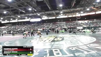 220 lbs Cons. Round 5 - Brendan Briggs, Bonneville vs Maximus Ugarte, Hermiston Oregon