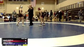 130 lbs Cons. Semi - Brielle Bibla, University Of Mount Olive vs Lillie Costilla, Frostburg State