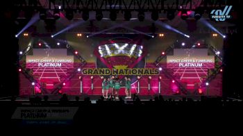Impact Cheer & Tumbling - Platinum [2023 L3 Junior - D2 - Small Day 3] 2023 Spirit Sports Palm Springs Grand Nationals