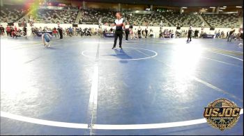 90 lbs 3rd Place - AnTerryo Banner, HURRICANE WRESTLING ACADEMY vs Owen Kilian, Kansas Young Guns