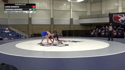 140 lbs Cons. Sub-quarters - Jaxon Durbrow vs Cristiano Martinez, Riot Room Wrestling