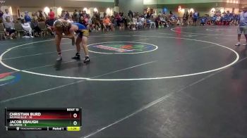 170 lbs Round 5 (6 Team) - Christian Burd, Nauman Blue vs Jacob Ebaugh, Delaware