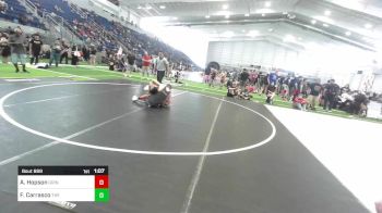 156 lbs Quarterfinal - Axton Hopson, Grindhouse WC vs Frankie Carrasco, The Pride Of Nevada