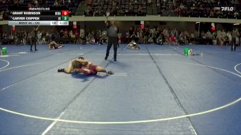 120 lbs Quarterfinal - Grant Robinson, Berge Elite Wrestling Academy vs Carver Crippen, Dc Elite