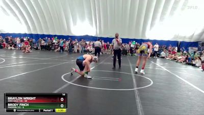 210 lbs Round 3 (8 Team) - Brody Finch, Madison 212 vs Braylon Wright, Ohio Gold 10k