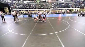 5th - 6th grade - 108 Cons. Round 4 - Henry Goodner, Hawkeye Wrestling Academy vs Carson Childers, Sebolt Wrestling Academy