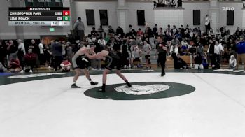 126 lbs Consi Of 16 #2 - Christopher Paul, Southeastern vs Liam Roach, Cohasset