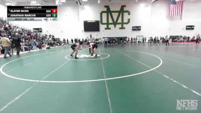 126 lbs Champ. Round 2 - Slater Hicks, Valencia/Valencia vs Jonathan Marcus, Cabrillo/Long Beach