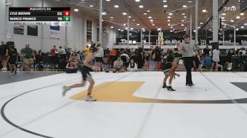 75 lbs Rr Rnd 3 - Lyle Brown, Steller Trained Jango - MS vs Marco Franco, Parabellum Wrestling Academy- MS