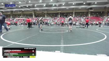 140 lbs Champ. Round 2 - Landon Komperda, Black Fox vs Noah Marshall, CK Young Lions