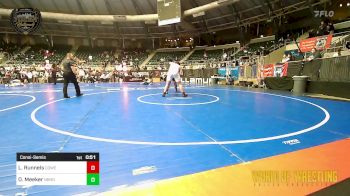 285 lbs Consolation - Lane Runnels, Coweta Tiger Wrestling vs Odin Meeker, Neighborhood Wrestling Club