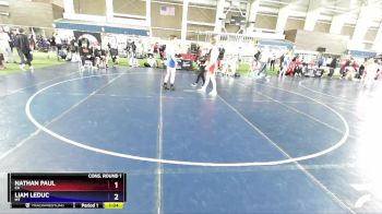 157 lbs Cons. Round 1 - Nathan Paul, CA vs Liam LeDuc, MT