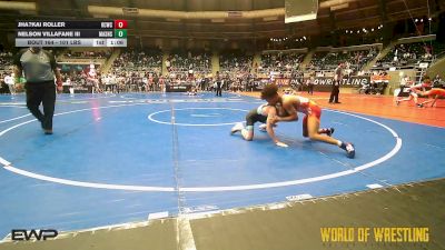 101 lbs Semifinal - Jha?kai ROLLER, Higher Calling Wrestling Club vs Nelson Villafane III, Mat Assassins