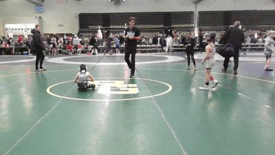 53 lbs Rr Rnd 2 - Jaxon Churchill, RedNose Wrestling School - ESC vs Luke Williams, Washington Twp - ESC