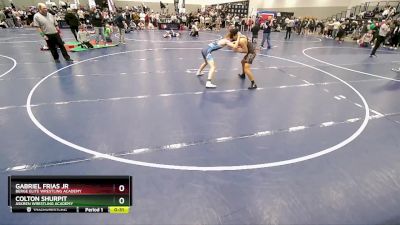 132 lbs Cons. Round 2 - Gabriel Frias Jr, Berge Elite Wrestling Academy vs Colton Shurpit, Askren Wrestling Academy