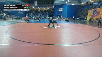 120 lbs Cons. Round 2 - Joseph Fortunato, St John Paul The Great vs Nathan Matthis, Mount St Joes