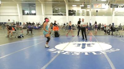 117 lbs Quarterfinal - Maddilynn Riesbeck, Wolfpack WC vs Payton George, Top Flight Wr Ac