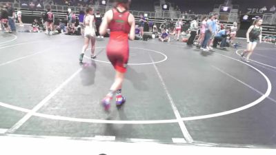 95 lbs 3rd Place - Ezmeralda Lopez, Missouri Avengers vs Wai Fandrich, WTFIT Warriors