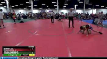 80 lbs Round 3 (8 Team) - David Lall, Moser`s Mat Club vs Frank Albright, Journeyman Uprising